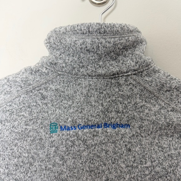 Patagonia Womens Better Sweater Quarter Zip GRAY Size Small O - Picture 7 of 9